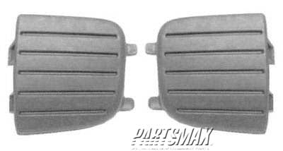 1038 | 1999-2003 NISSAN PATHFINDER LT Front bumper insert fog lamp hole cover; from 10/98; outer | NI1038102|622572W500