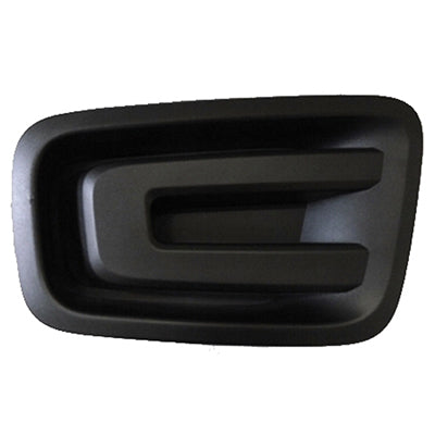 1039 | 2016-2019 NISSAN TITAN XD RT Front bumper insert CREW CAB; Fog Lamp Opening Cover; w/o Fog Lamps; Textured Black | NI1039151|62256EZ02A