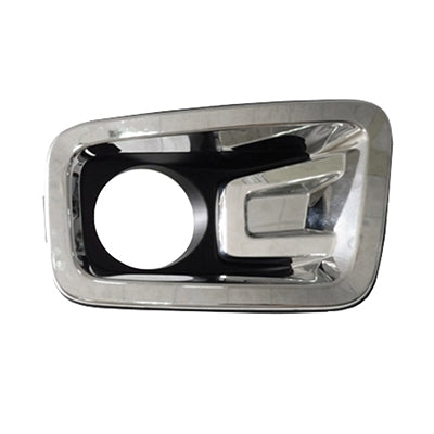 1039 | 2017-2019 NISSAN TITAN RT Front bumper insert Fog Lamp Bezel; w/Fog Lamps; w/Chrome Frame; Textured Black | NI1039152|62256EZ02B