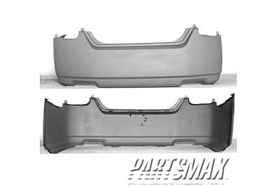2430 | 2004-2006 NISSAN MAXIMA Rear bumper cover prime | NI1100232|850227Y040