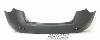 2430 | 2009-2014 NISSAN MURANO Rear bumper cover BASE|LE|SE|SL; prime | NI1100263|HEM221AA0H