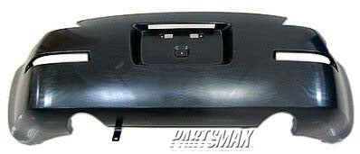 2430 | 2003-2009 NISSAN 350Z Rear bumper cover BASE|ENTHUSIAST|TOURING|35TH ANNIVERSARY; prime | NI1100281|HEM22CF41H