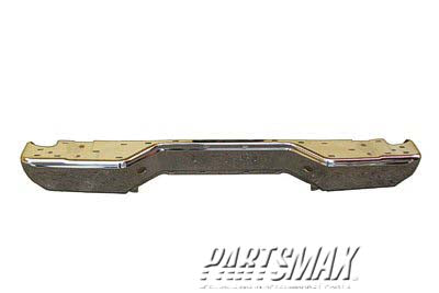 2440 | 2005-2019 NISSAN FRONTIER Rear bumper face bar w/o Rear Object Sensors; Chrome | NI1102153|850309BF0A