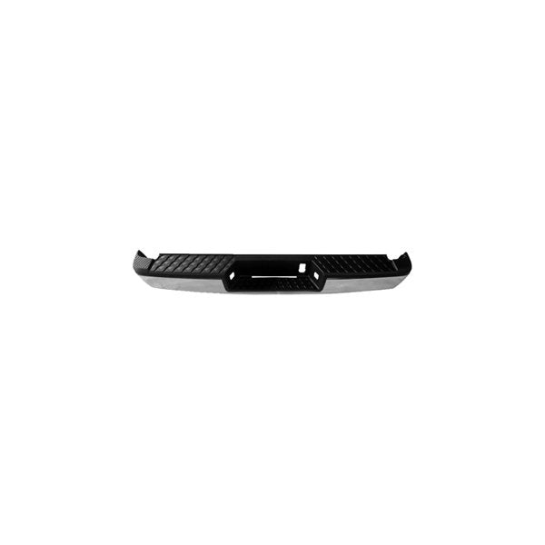 1103 | 2016-2018 NISSAN TITAN XD Rear bumper assembly w/Towing Pkg; Face Bar/Step Pad; Chrome; see notes | NI1103133|85030EZ20A-PFM