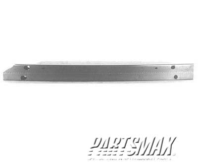 1106 | 2007-2011 NISSAN VERSA Rear bumper reinforcement Sedan | NI1106165|H5030EM3MA