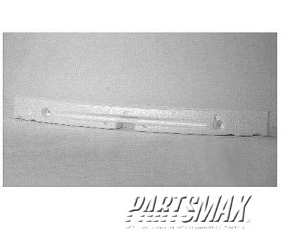 2730 | 2012-2012 NISSAN VERSA Rear bumper energy absorber Sedan | NI1170140|850903BA0A