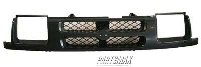 1200 | 2000-2001 NISSAN XTERRA Grille assy w/o emblem; dark gray | NI1200195|623107Z000