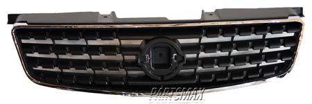 1200 | 2005-2006 NISSAN ALTIMA Grille assy bright & gray | NI1200213|62070ZB000