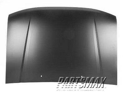 1230 | 1998-2000 NISSAN FRONTIER Hood panel assy all | NI1230150|F51008B435