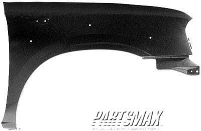 1241 | 2001-2004 NISSAN FRONTIER RT Front fender assy w/3.3L V6 6ngine | NI1241170|631129Z431