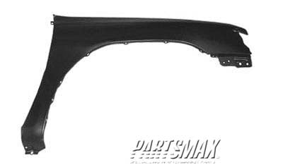 1241 | 1999-2001 NISSAN PATHFINDER RT Front fender assy from 12/98; XE; w/o flare | NI1241175|F31002W630