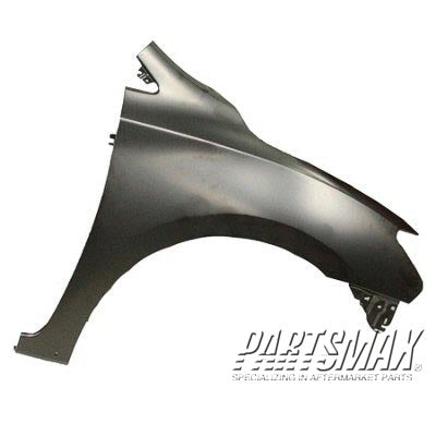 1241 | 2013-2015 NISSAN SENTRA RT Front fender assy SR; w/o Side Repeater; w/Moulding | NI1241206|F31003SGAA