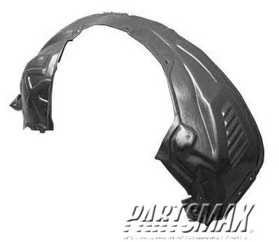 1248 | 2009-2010 NISSAN MURANO LT Front fender inner panel | NI1248118|638411AA0A