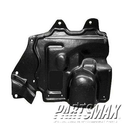 160 | 2007-2012 NISSAN SENTRA RT Front fender splash shield | NI1251140|64838ET000