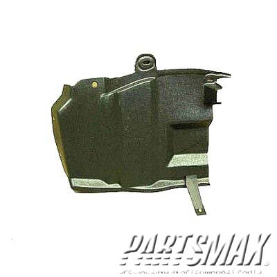 160 | 2009-2014 NISSAN MAXIMA RT Front fender splash shield | NI1251141|648389N00A