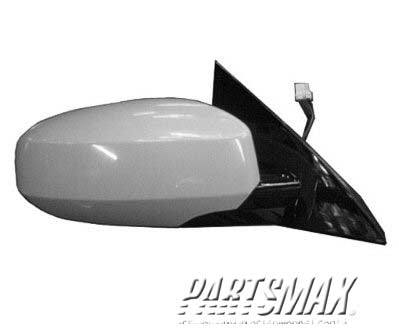 1700 | 2004-2005 NISSAN MAXIMA LT Mirror outside rear view power remote; folding; prime | NI1320149|96302ZA30E