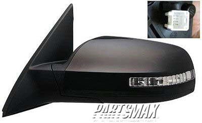 1320 | 2007-2012 NISSAN ALTIMA LT Mirror outside rear view 3.5L; Sedan; w/Signal Lamp | NI1320164|96302JA04C