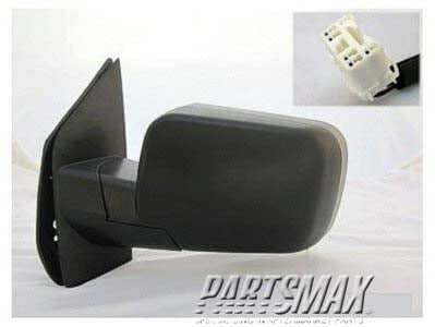 1320 | 2006-2015 NISSAN TITAN LT Mirror outside rear view Power w/Tex.Cover (SE Model w/o Big Tow Pkg) | NI1320174|96302ZH10A