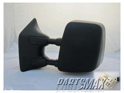 1320 | 2006-2015 NISSAN TITAN LT Mirror outside rear view SE; Power; Heated; w/Big Tow Pkg; w/Textured Cover; assy | NI1320203|96302ZR00E