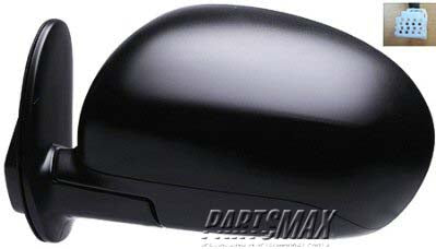 1320 | 2009-2010 NISSAN CUBE LT Mirror outside rear view Power; Heated; Textured Black; see notes | NI1320206|963021FC0A-PFM