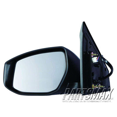 1320 | 2013-2013 NISSAN SENTRA LT Mirror outside rear view Power; Heated; w/Signal Lamp; w/Cover; PTM; see notes | NI1320237|963023SG0D-PFM