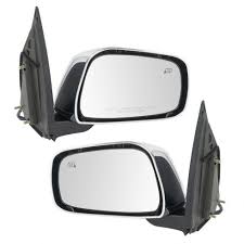 1320 | 2011-2018 NISSAN FRONTIER LT Mirror outside rear view SL; CREW CAB; Power; Heated; w/Cover; Chrome | NI1320291|963029BE8C