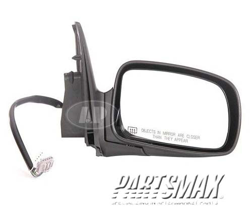 1321 | 1999-2002 NISSAN QUEST RT Mirror outside rear view GLE/SE; heated power remote; w/memory | NI1321147|963017B300