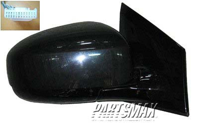 1321 | 2009-2014 NISSAN MURANO RT Mirror outside rear view Power; Heated; w/Cover; PTM; see notes | NI1321197|963011AA0C-PFM