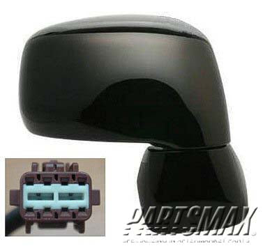 1321 | 2008-2011 NISSAN VERSA RT Mirror outside rear view all; Type 2 | NI1321200|96301EL12B