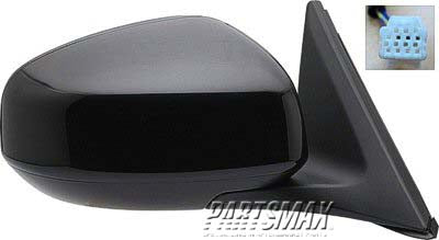 1321 | 2010-2010 NISSAN 370Z RT Mirror outside rear view Conv; w/Cover; PTM; see notes | NI1321212|963011EA0B-PFM