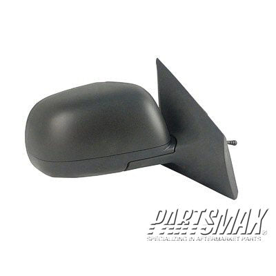 1321 | 2012-2014 NISSAN VERSA RT Mirror outside rear view S; Sedan; Manual; w/Cover; Textured Black; see notes | NI1321226|963013AN0A-PFM