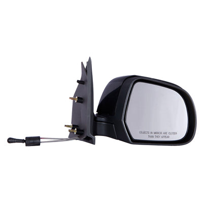 1321 | 2012-2014 NISSAN VERSA RT Mirror outside rear view S; Sedan; Manual; w/Cover; PTM; see notes | NI1321240|963013AN0A-PFM