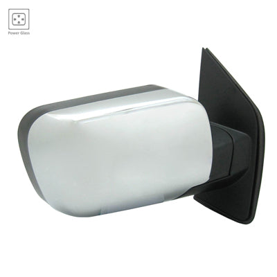 1710 | 2011-2015 NISSAN TITAN RT Mirror outside rear view SV; w/o Towing Pkg; Chrome | NI1321249|96301ZR20A