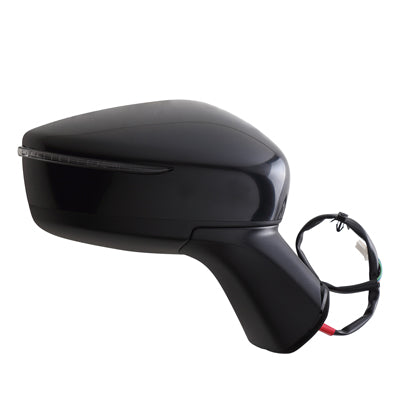 1710 | 2014-2015 NISSAN VERSA NOTE RT Mirror outside rear view SR; Non-Heated; w/Signal Lamp; w/Covers; PTM; see notes | NI1321266|963019MB2A-PFM
