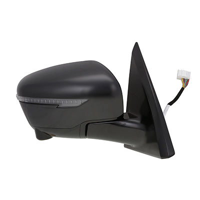 1710 | 2017-2017 NISSAN PATHFINDER RT Mirror outside rear view Heated; w/Around View Monitor; w/Cover; PTM; see notes | NI1321275|963019PF9D-PFM