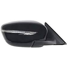 1321 | 2011-2018 NISSAN FRONTIER RT Mirror outside rear view SL; CREW CAB; Power; Heated; w/Cover; Chrome | NI1321291|963019BE8C