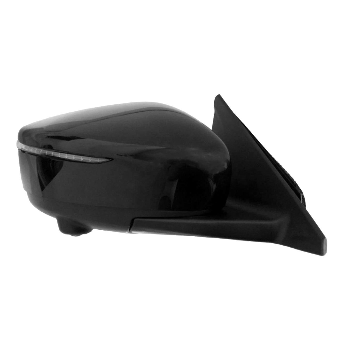 1710 | 2018-2018 NISSAN KICKS RT Mirror outside rear view SR; Heated; w/Signal Lamp; w/o Blind Spot Det; w/Cover; PTM; see notes | NI1321296|963015RL0D-PFM