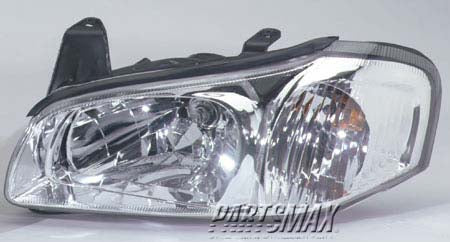 2502 | 2001-2001 NISSAN MAXIMA LT Headlamp assy composite except 20th Anniversary Edition | NI2502132|260602Y926