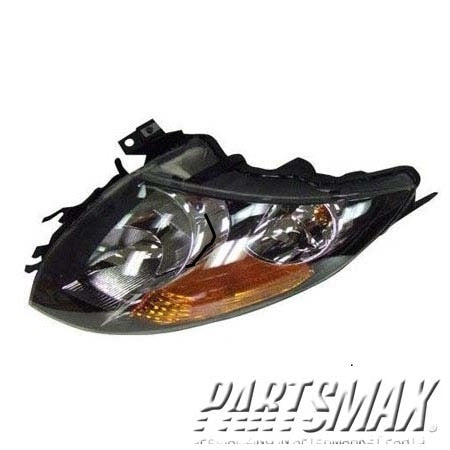 2502 | 2007-2007 NISSAN ALTIMA LT Headlamp assy composite Sedan; w/Halogen; w/Black Bezel | NI2502166|26060JA00A
