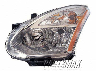 1150 | 2009-2010 NISSAN ROGUE LT Headlamp assy composite Halogen | NI2502204|26060JM70A
