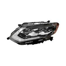 1150 | 2017-2018 NISSAN ROGUE LT Headlamp assy composite LED | NI2502256|260606FL6A