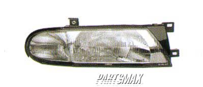 1160 | 1993-1997 NISSAN ALTIMA RT Headlamp assy composite XE/GXE | NI2503114|B60101E411