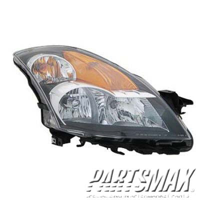 2503 | 2007-2007 NISSAN ALTIMA RT Headlamp assy composite Sedan; w/HID; Black Bezel | NI2503167|26010JA10A