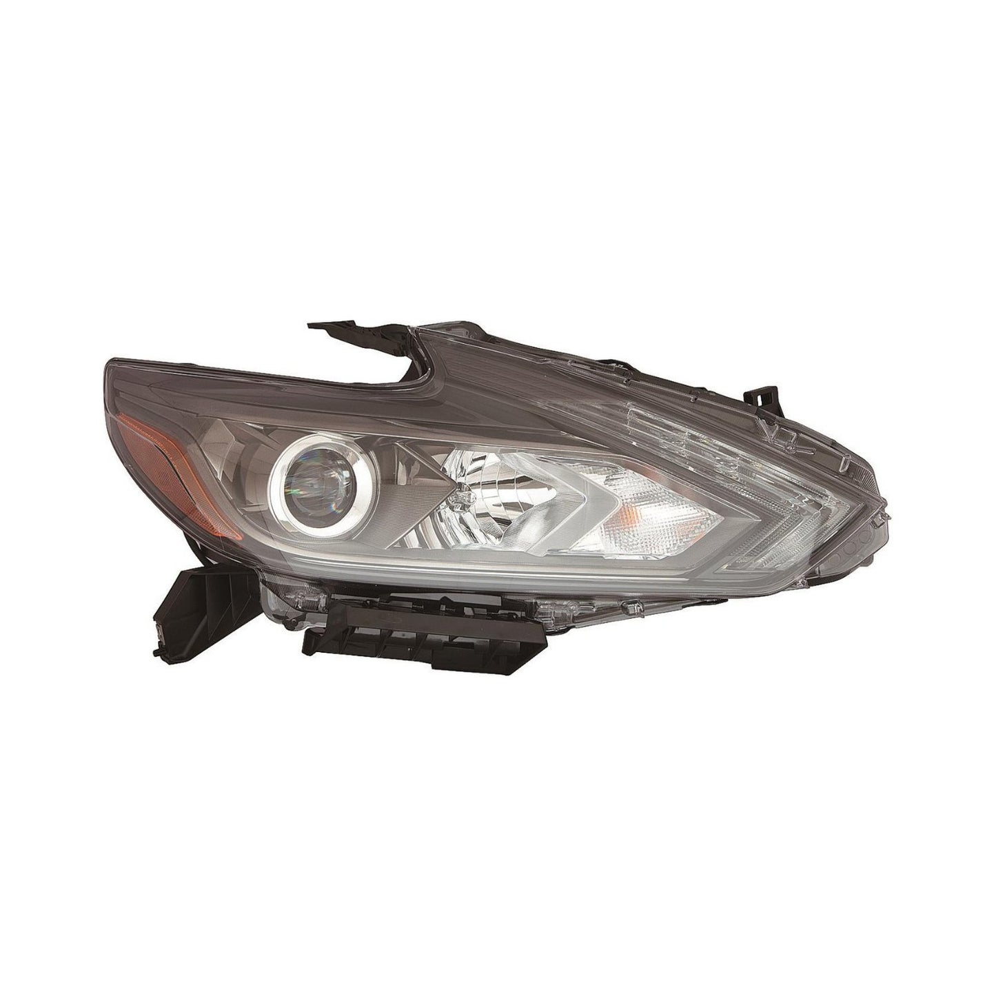 1160 | 2016-2018 NISSAN ALTIMA RT Headlamp assy composite Sedan; LED; w/LED DRL; w/Smoke Lens | NI2503243|260109HS3B