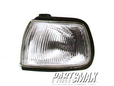 2520 | 1991-1992 NISSAN SENTRA LT Parklamp assy 4dr sedan; USA built | NI2520107|B612565Y00