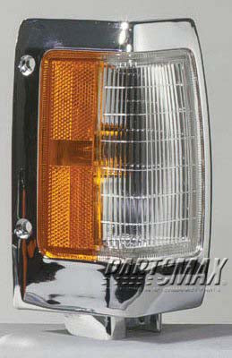 2551 | 1990-1994 NISSAN D21 RT Front marker lamp assy bright | NI2551107|B611088G00