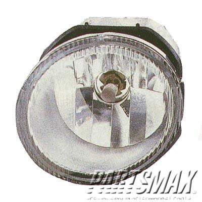 2593 | 2003-2004 NISSAN XTERRA RT Fog lamp assy all | NI2593115|261501Z800