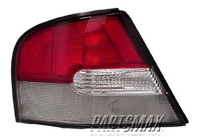 2070 | 1999-1999 NISSAN ALTIMA LT Taillamp assy SE; w/Limited Edition; w/clear lens | NI2800137|265550Z425