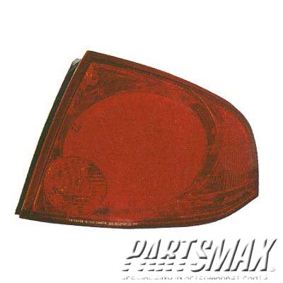 2070 | 2004-2006 NISSAN SENTRA LT Taillamp assy base/S model; quarter panel mounted | NI2800159|265556Z525