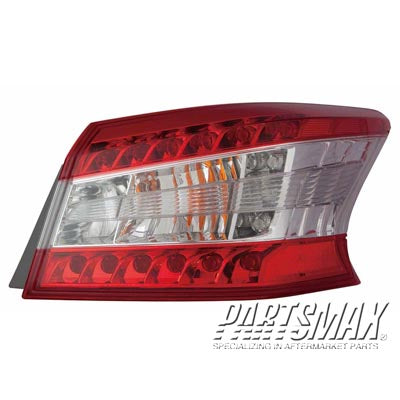 2110 | 2013-2015 NISSAN SENTRA LT Taillamp assy outer | NI2804100|265553SG0A